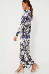 Heron Navy Maisy Dress