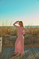 Una Crochet Maxi Dress