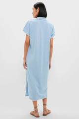 Heather Chambray Pique Melissa Maxi Dress
