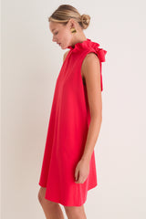 Poppy Red Blythe Dress