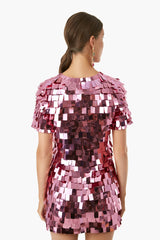 Punch Vivienne Embroidered Sequin Mini Dress