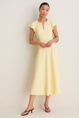 Double Cream Gisa Zip Dress