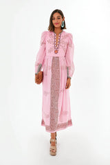 Pink Winifred Guava Dress
