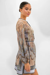 Tapestry Blue Multi Wanderlust Tunic