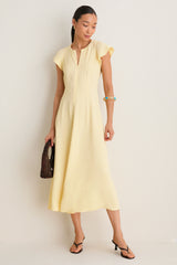Double Cream Gisa Zip Dress