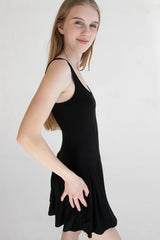 Pleated Skort Mini Dress