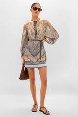 Tapestry Blue Multi Wanderlust Tunic
