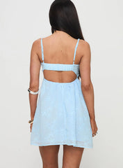 Granno Mini Dress Light Blue Tall