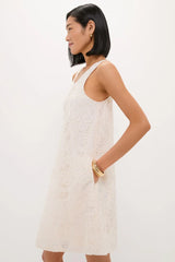 Ivory Lace Organza MaryLiza Swing Dress