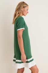 Mountain View May Sweater Polo Dress