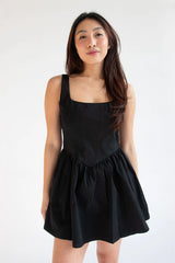 Fitted Bodice Mini Dress