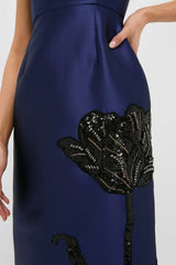 Beetle Sleeveless Pencil Cocktail Midi Dress