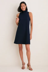 Navy Blythe Dress